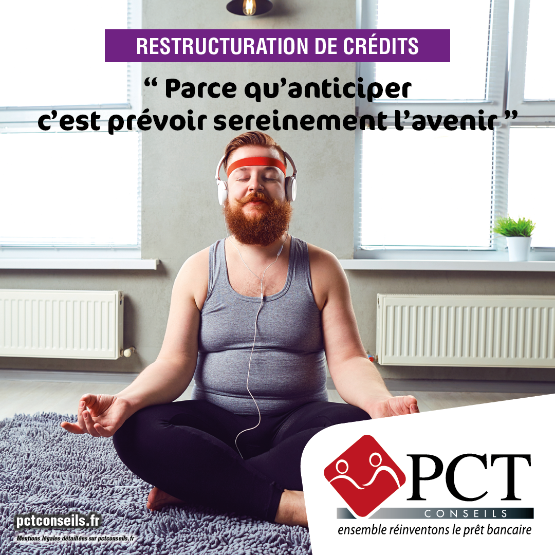 Calculatrice et documents financiers pour restructurer des crédits